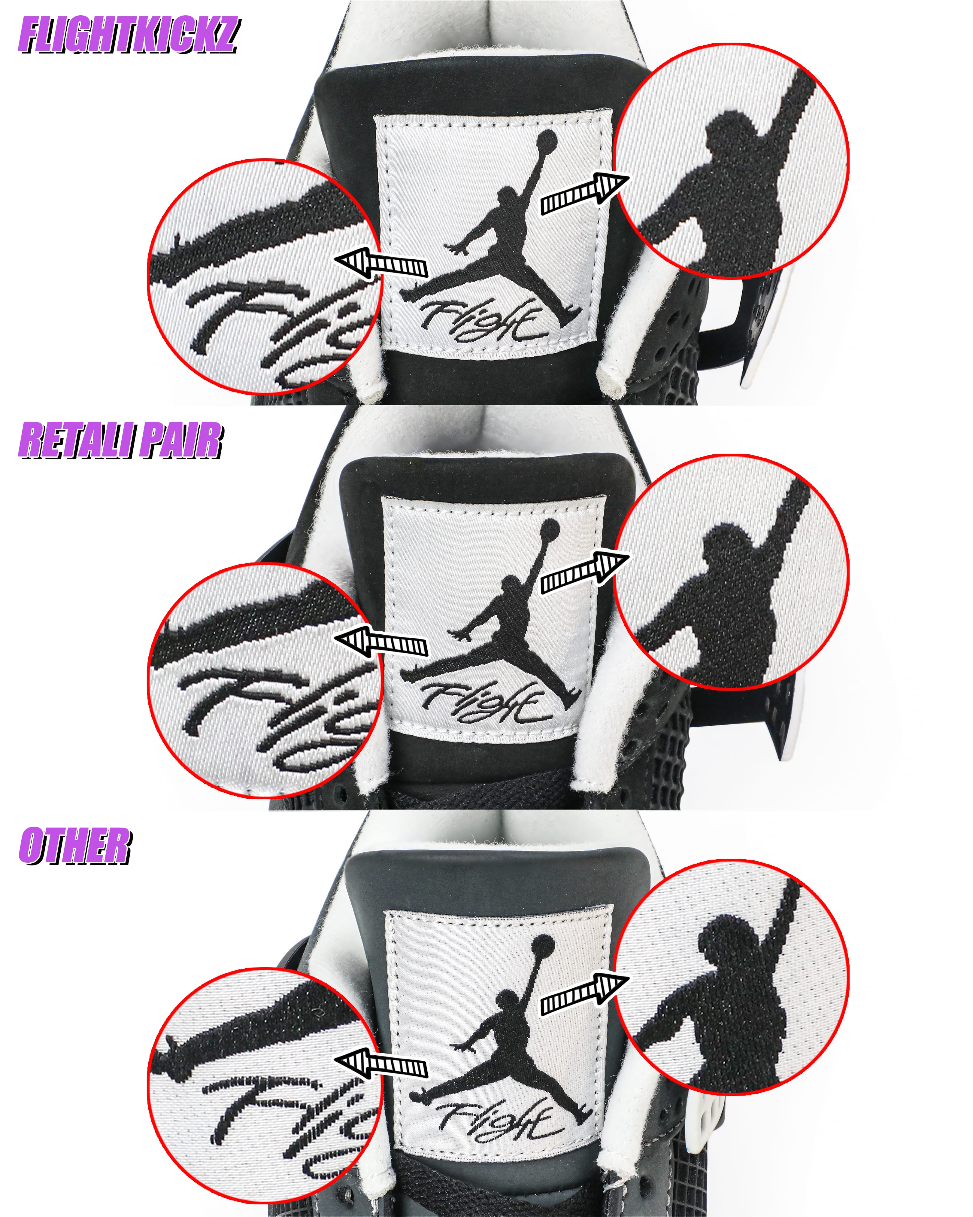 Air Jordan 4 Retro Fear Pack 2024 (Ln5 A1)