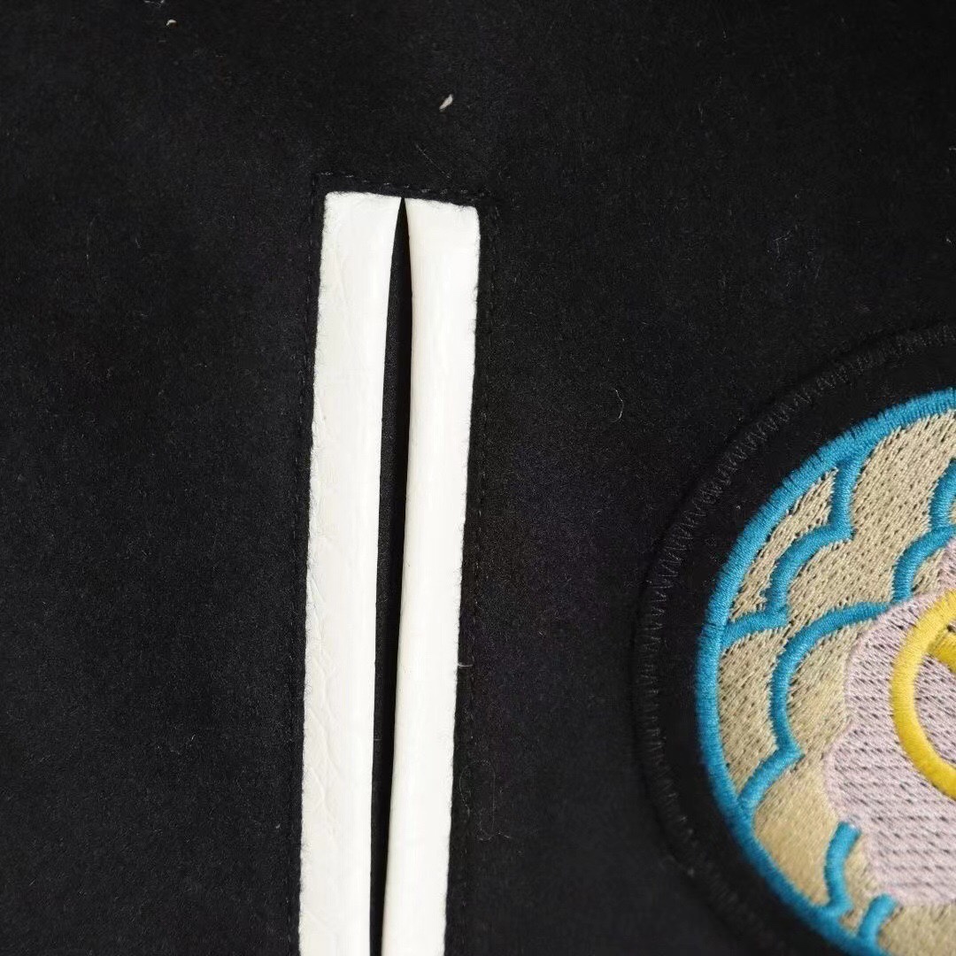 Dries Van Noten x Stussy FW Varsity Jacket