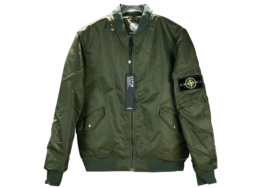 Stone 1sland Medallion Pilot Padded Jacket