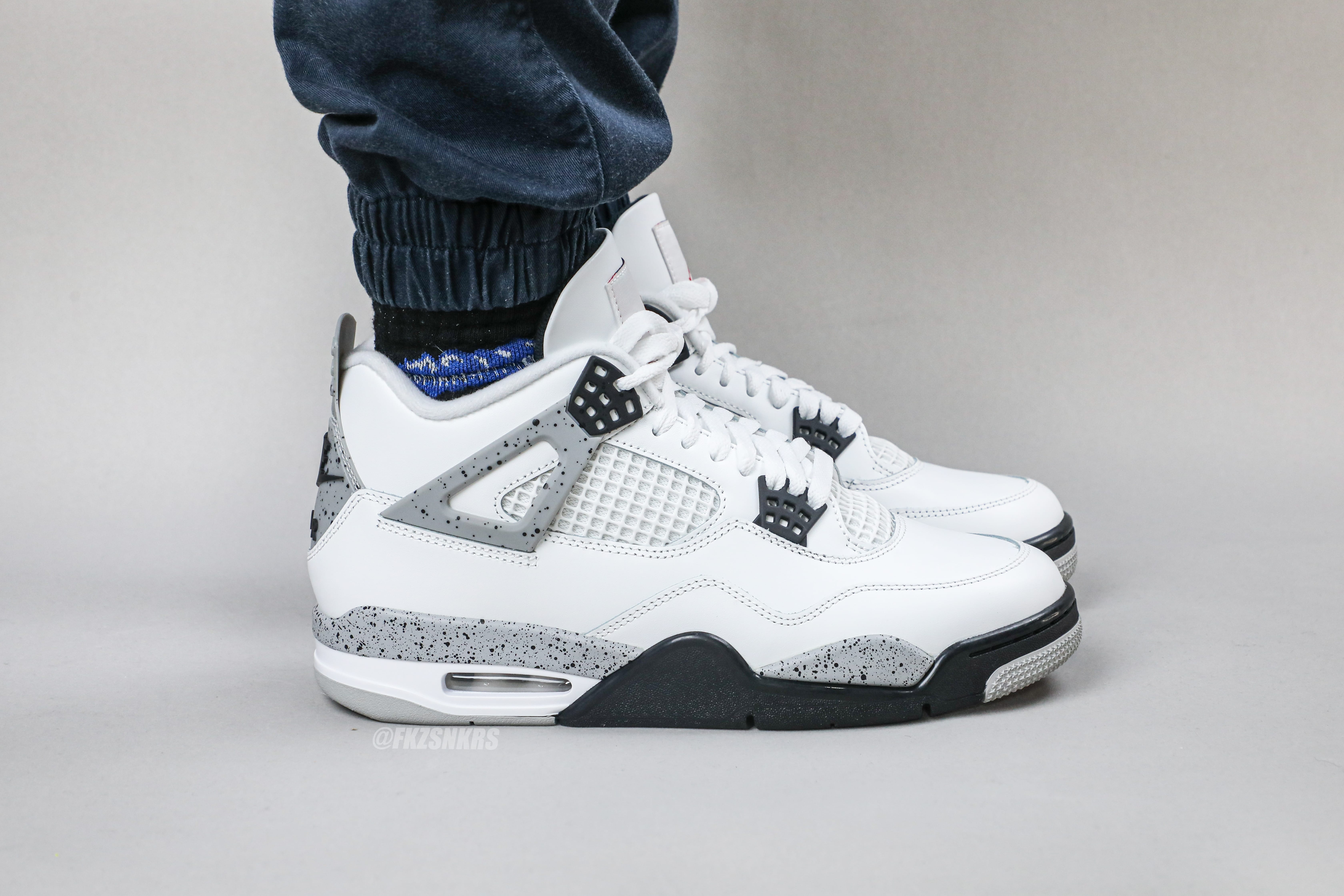 Air Jordan 4 Retro OG ‘White Cement’ 2025 (Ln5 A1)