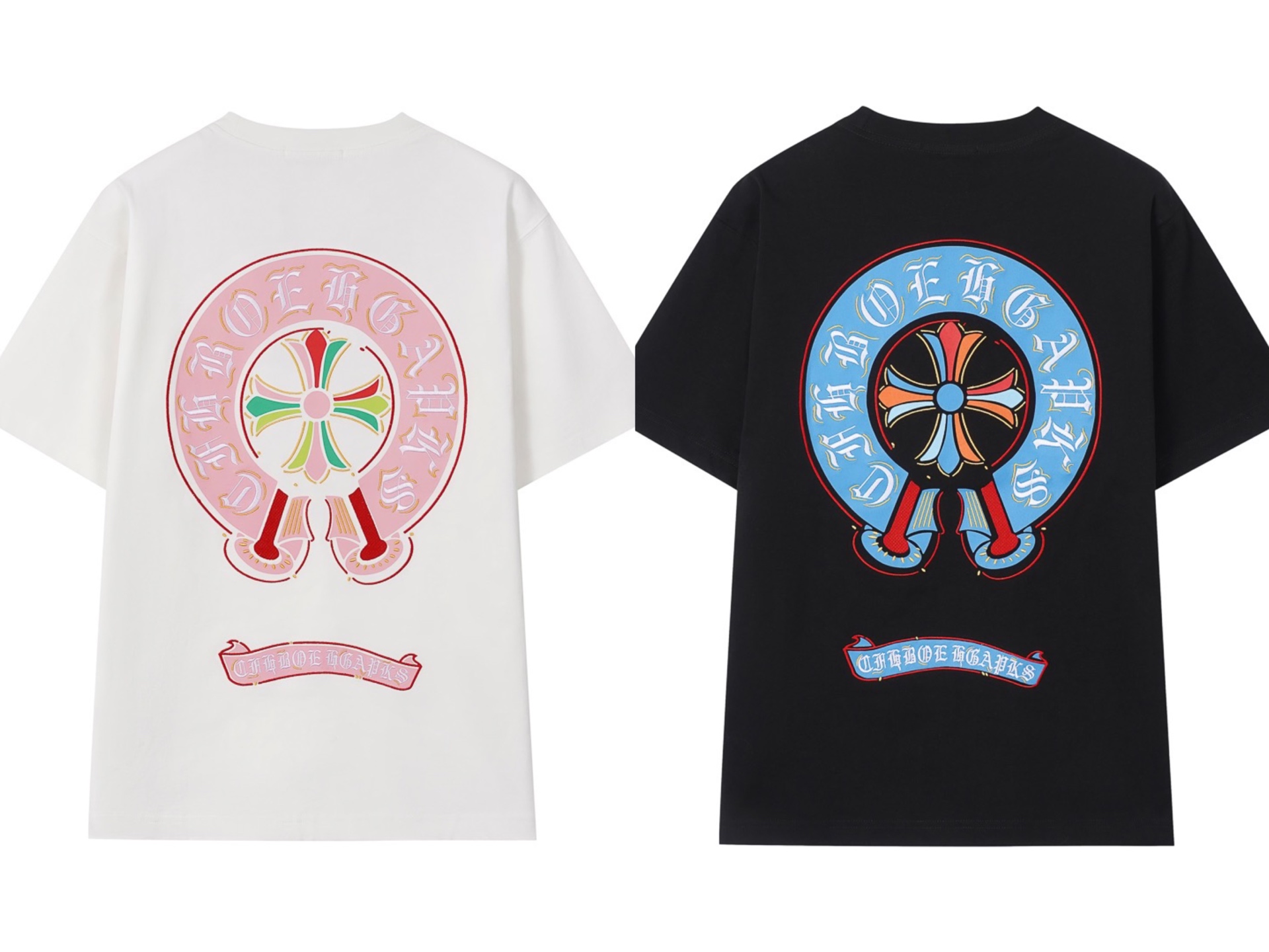 Chrome Hearts T-Shirt 2025 Appliqué heavy embroidery Tee