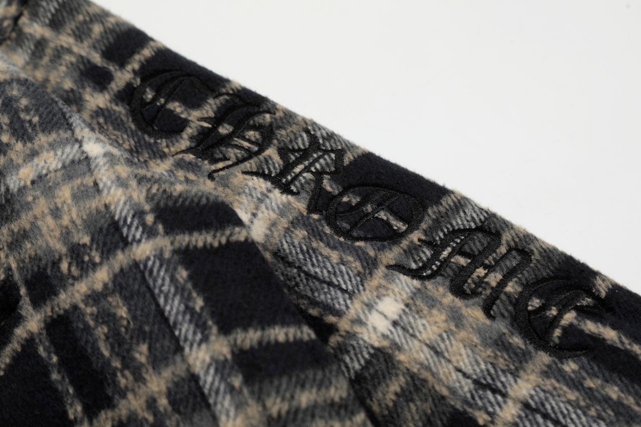 Chrome Hearts Plaid Flannel wool Jacket