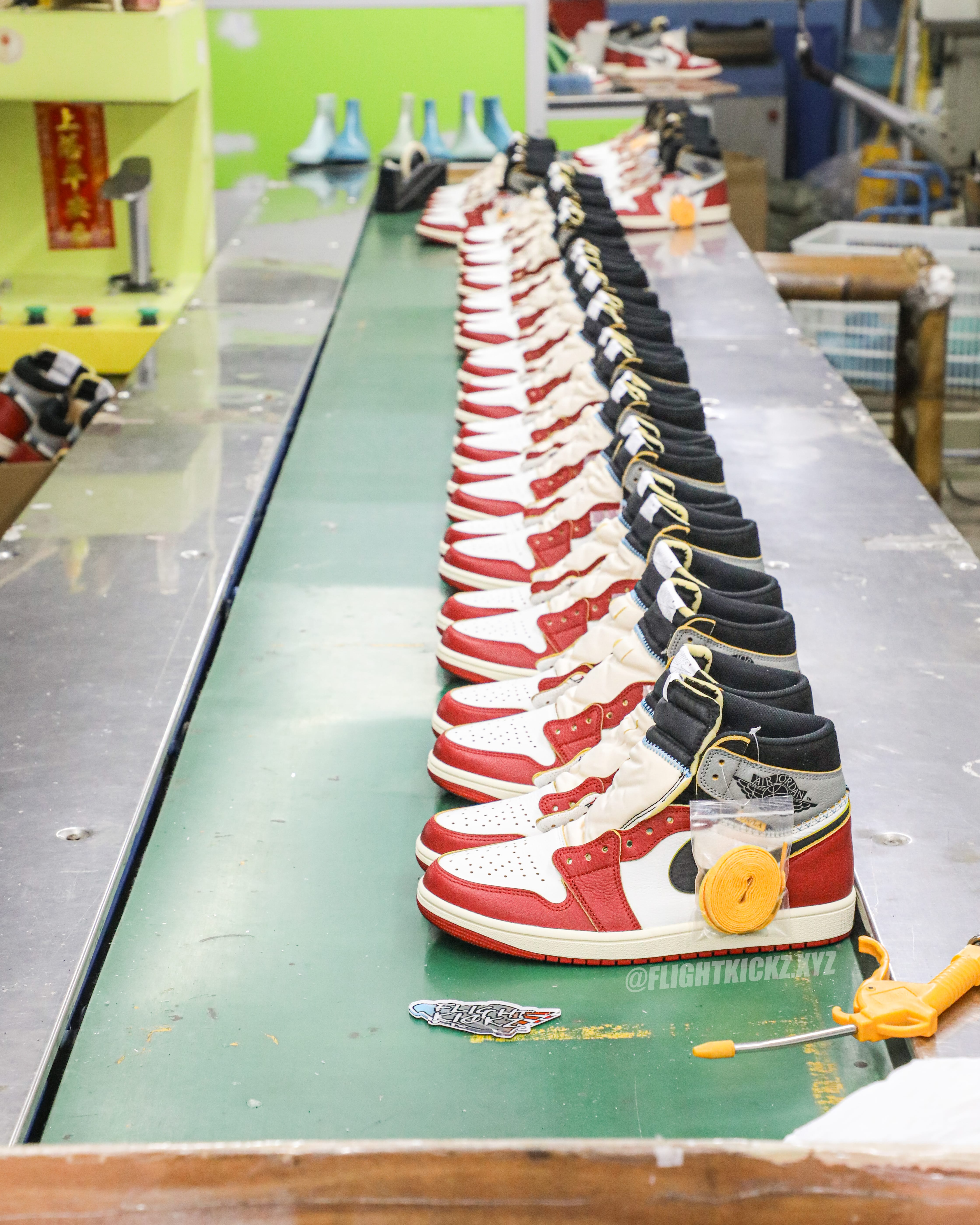 Jordan 1 Retro High OG SP Union LA Chicago Shadow 2025 (Ln5 A1)