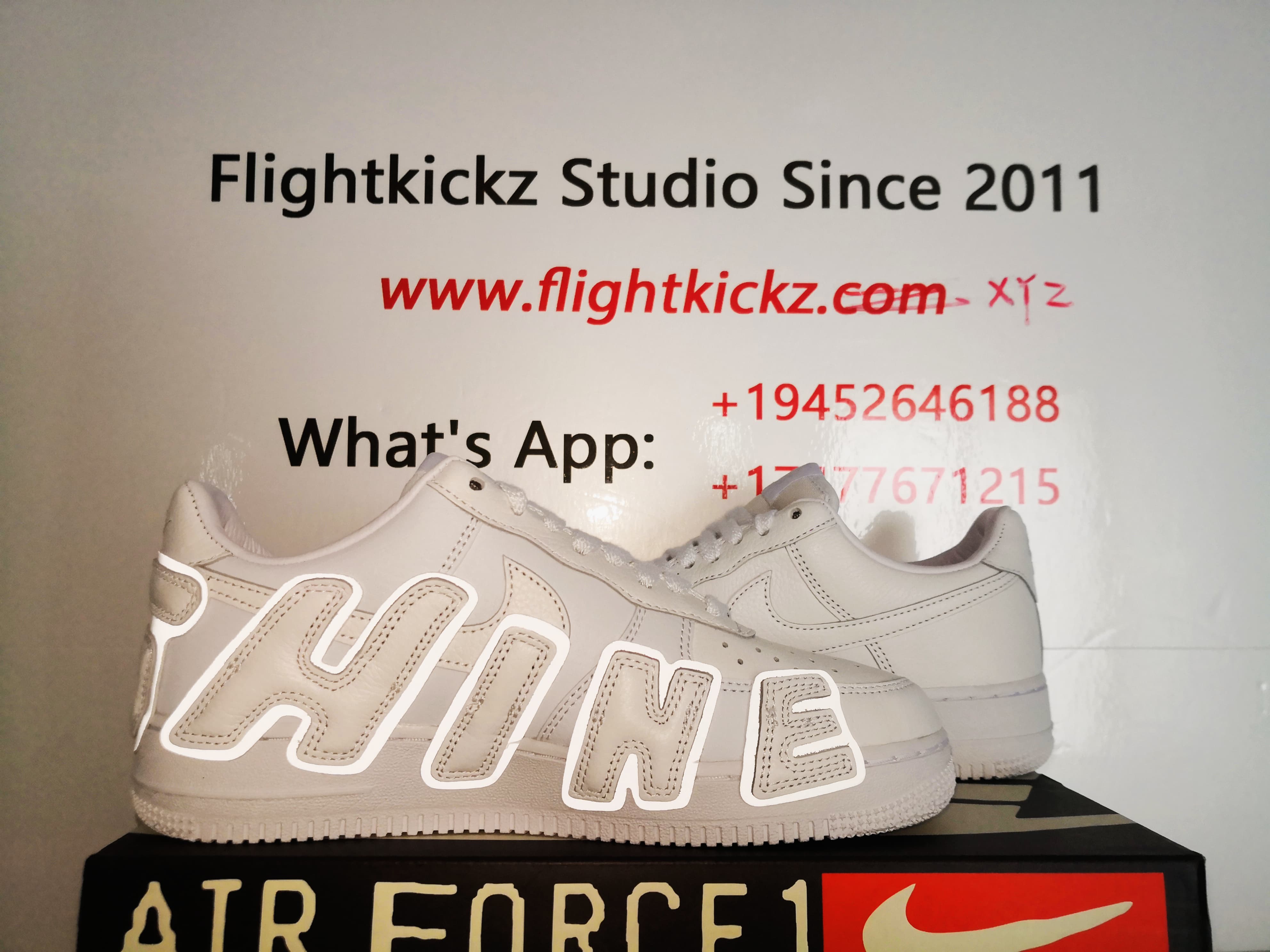 Cactus Plant Flea Market X Air Force 1 Low Premium White 2020 (LN5 A1 Batch)