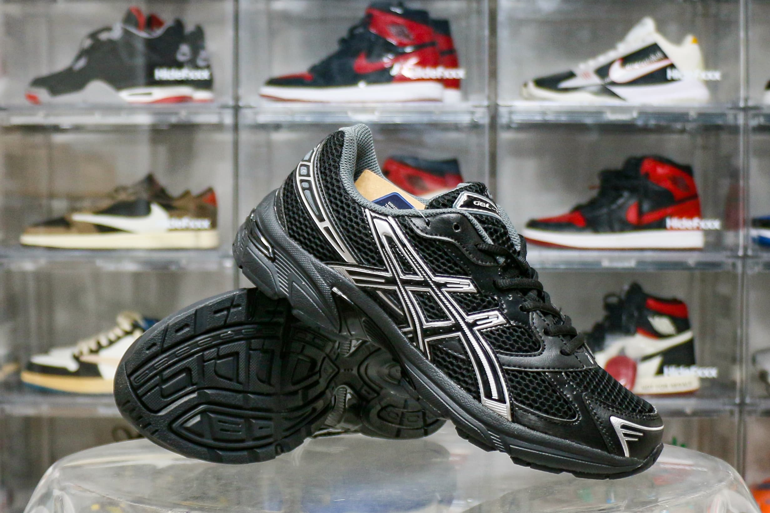 ASICS Gel-1130 Black Pure Silver