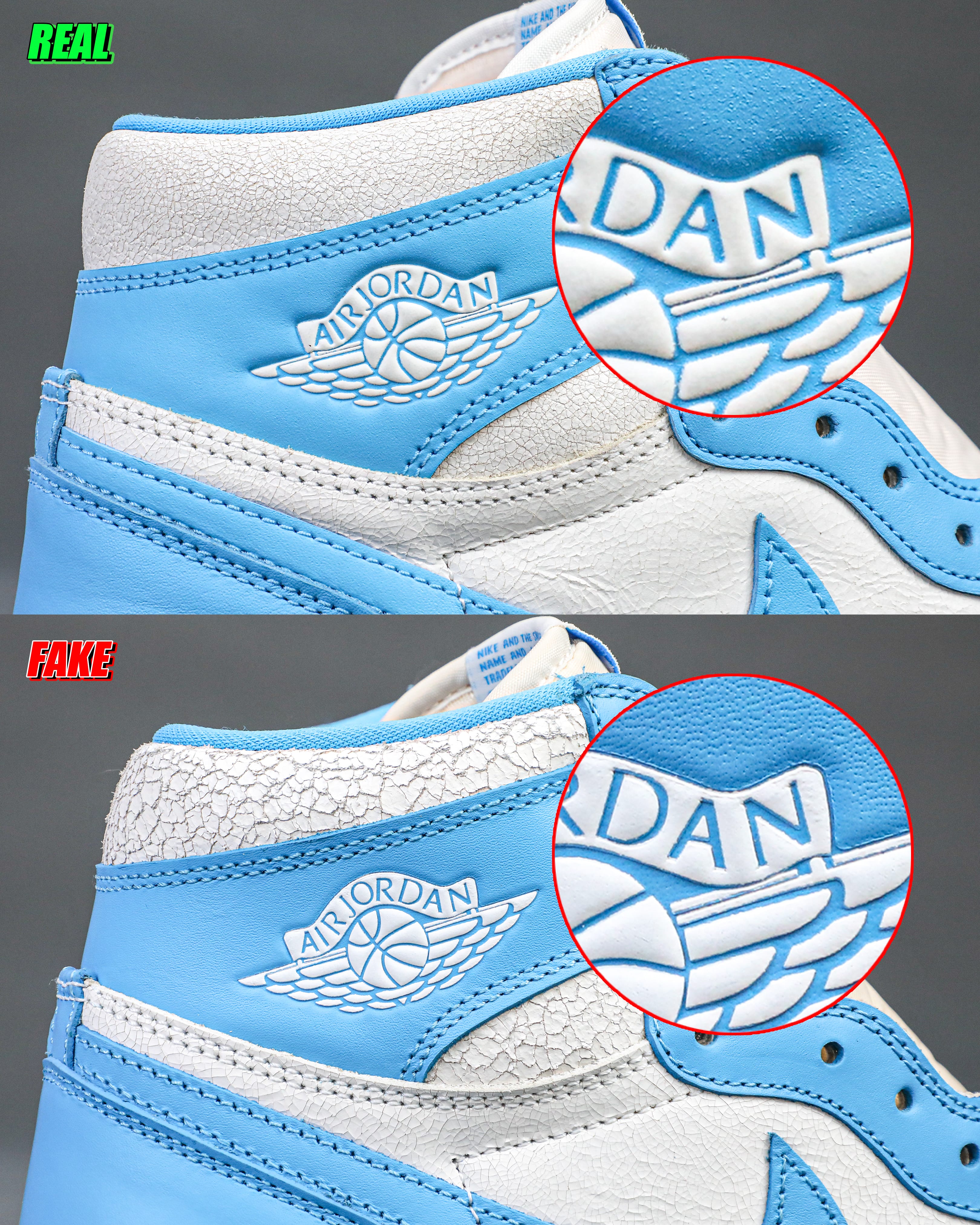 Jordan 1 Retro High OG UNC Reimagined 2025（Ln5 A1）